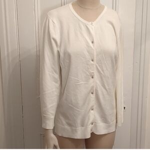 2/$20 Spense Cream Women's Cardigan